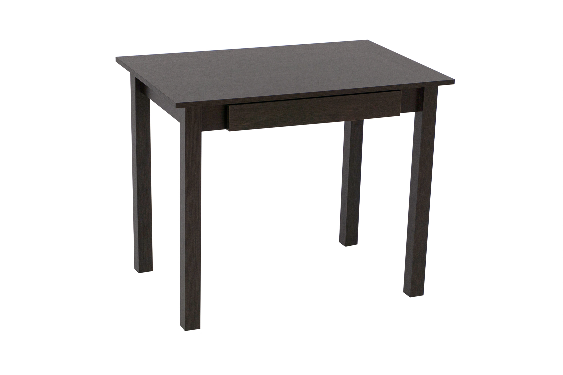 Стол обеденный с ящиком венге