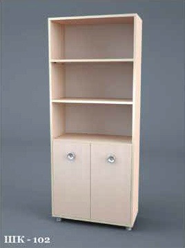 Шкаф Марс ШК-102 Дуб Белфорт (Ш-800 x В-1920 x Г-360 мм)