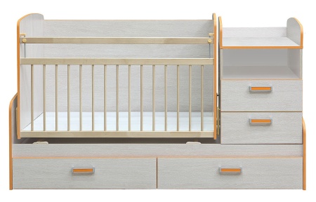 Кровать Трансформер Мальта Дуб Атланта/Ш-1830 х Г-755 х В-1075 мм